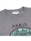 City Coins Cotton Short Sleeve T-Shirt Grey - MAISON KITSUNE - BALAAN 5