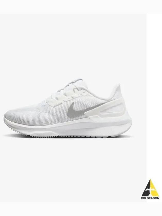 Structure 25 W White Pure Platinum Metallic Silver DJ7884 101 - NIKE - BALAAN 1