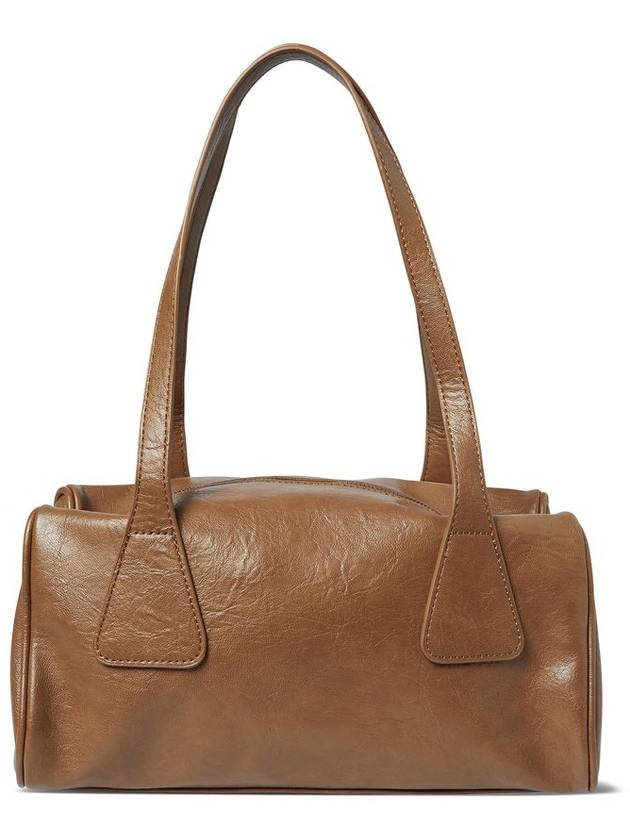 Eco leather square shoulder bag Camel - THE GREEN LAB - BALAAN 6