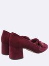 Smith Market used luxury goods burgundy shoes women s - PRADA - BALAAN 5