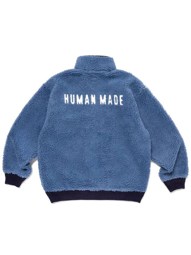 Boa Fleece Blue Pullover HM26JK036 - HUMAN MADE - BALAAN 2