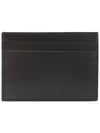 Tiny Monogram Shiny Leather Card Case Black - SAINT LAURENT - BALAAN 4