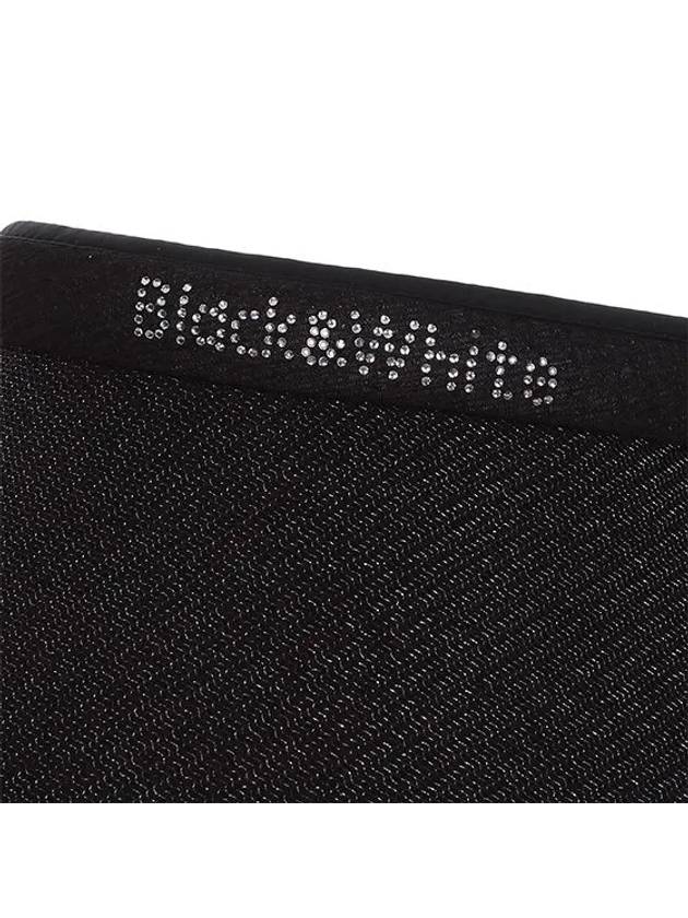 Glitter Wide Brim Visor 8734LZSPBLACK - BLACK&WHITE - BALAAN 4