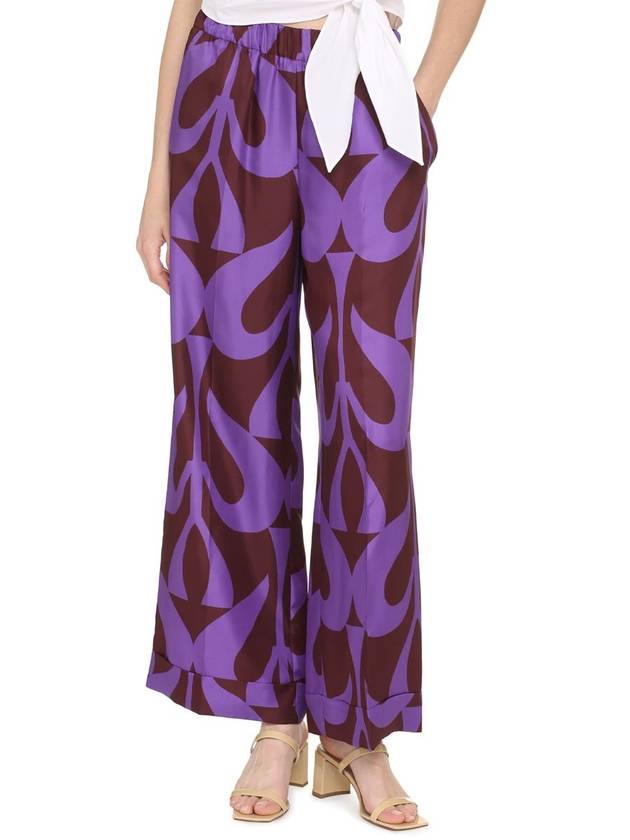 P.A.R.O.S.H. Printed Silk Pants - P.A.R.O.S.H. - BALAAN 3