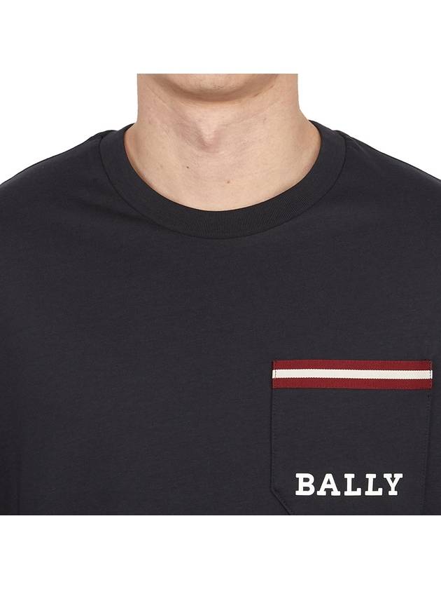 Men s Short Sleeve T Shirt M5OU589F 7S319 O 713 - BALLY - BALAAN 5