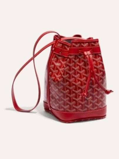 Petit Flow Bucket Bag Red - GOYARD - BALAAN 2