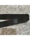 logo casual belt black - PRADA - BALAAN.