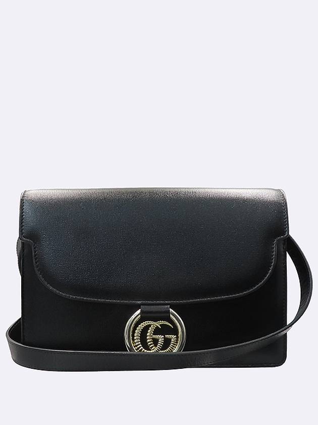 589474 Black color GG ring torchon small shoulder bag - GUCCI - BALAAN 2