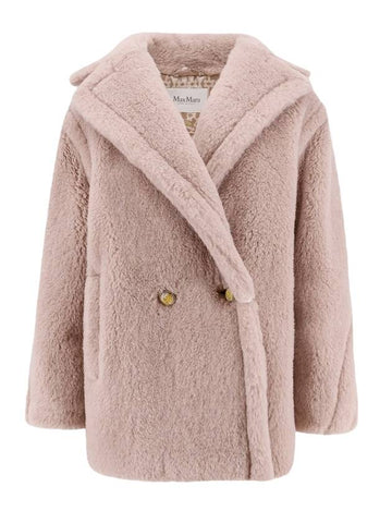 Cuban Teddy Oversized Fur Beige - MAX MARA - BALAAN 1