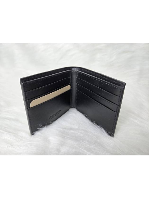 Intrecciato Half Wallet Black - BOTTEGA VENETA - BALAAN 5