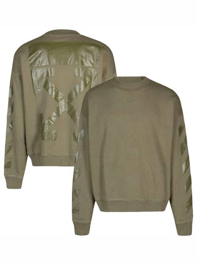 Rubber Arrow Skate Sweatshirt Green - OFF WHITE - BALAAN 2