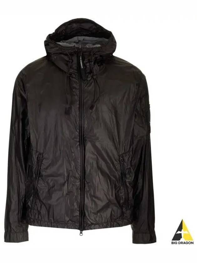 Lens Detail Hooded Jacket Black - CP COMPANY - BALAAN 2