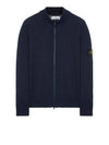 Soft Cotton Knit Zip-Up Jacket Navy - STONE ISLAND - BALAAN 2