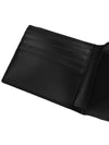 Signature GG Ssima Leather Half Wallet Black - GUCCI - BALAAN 5