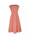 Women's Eric Sleeveless Long Dress Pink - MAX MARA - BALAAN 2