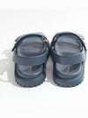 Dioract Strap Lambskin Sandals Midnight Blue - DIOR - BALAAN 4