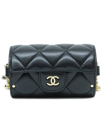 Used 3 times Really hard to find product Card holder Jewel chain bag AP2285 Cross - CHANEL - BALAAN 2