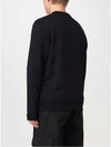 Logo Print Crew Neck Sweatshirt Black - BURBERRY - BALAAN 5