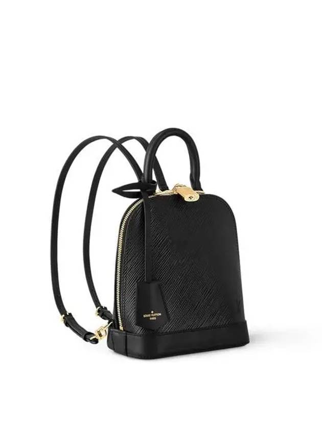 Alma Backpack Black - LOUIS VUITTON - BALAAN 4