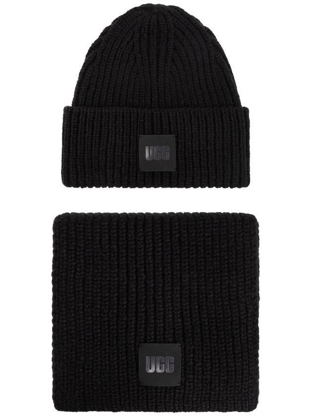 UGG Set: Hat And Scarf, Women's, Black - UGG - BALAAN 1