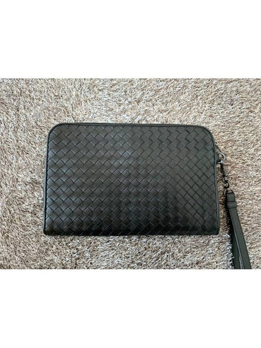 Bottega Veneta black clutch bag - BOTTEGA VENETA - BALAAN 1