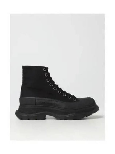 Tread Slick High Top Sneakers Black - ALEXANDER MCQUEEN - BALAAN 2