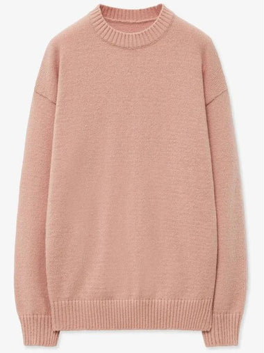 Alpha crewneck round knit pink - BLONDNINE - BALAAN 1