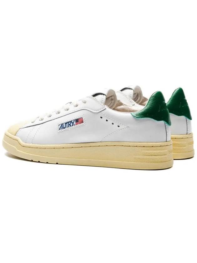 Lace Up Low Top Sneakers White - AUTRY - BALAAN 4