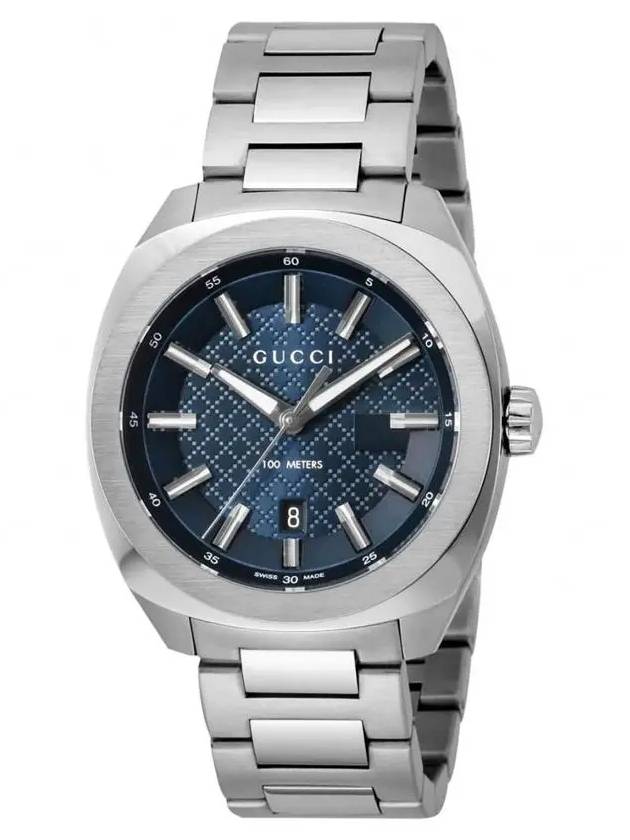 Quartz 38mm Metal Watch Blue Silver - GUCCI - BALAAN 3