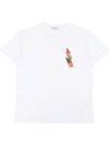 Gnome Chest Print Short Sleeve T Shirt White - JW ANDERSON - BALAAN 2