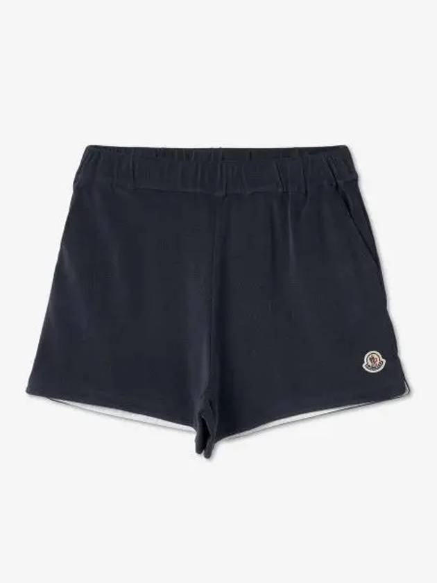 Terrycloth shorts pants navy I10938H00022596LS778 - MONCLER - BALAAN 1