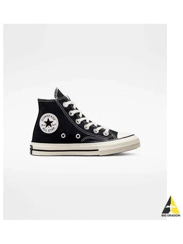 Chuck 70 Vintage Canvas Kids Black 368983C - CONVERSE - BALAAN 1