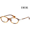 Eyewear Round Acetate Glasses Havana Brown - DIOR - BALAAN 2