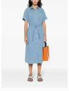 New Drew Long Dress Pale Blue - A.P.C. - BALAAN 2