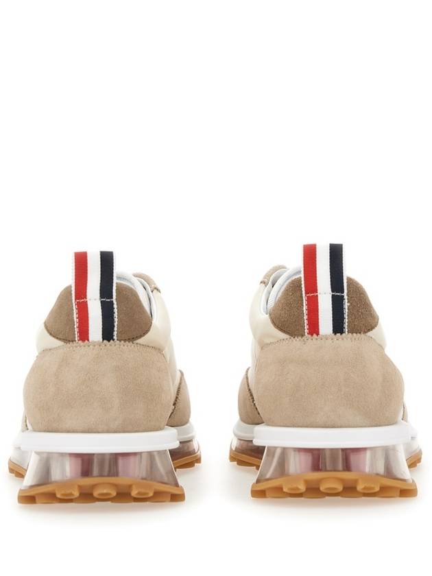 Tech Runner Low Top Sneakers Beige - THOM BROWNE - BALAAN 3