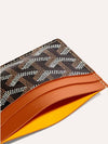 Saint Sulpice Card Holder Black Tan - GOYARD - BALAAN 5