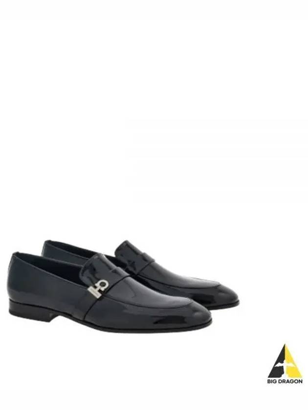 Gancini Ornament Moccasins Loafer Black - SALVATORE FERRAGAMO - BALAAN 2