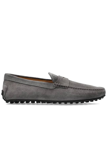 Tod’s Suede Loafers, Men's, Grey - TOD'S - BALAAN 1