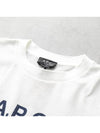 Moran Openwork Short Sleeve T-Shirt White - A.P.C. - BALAAN 6