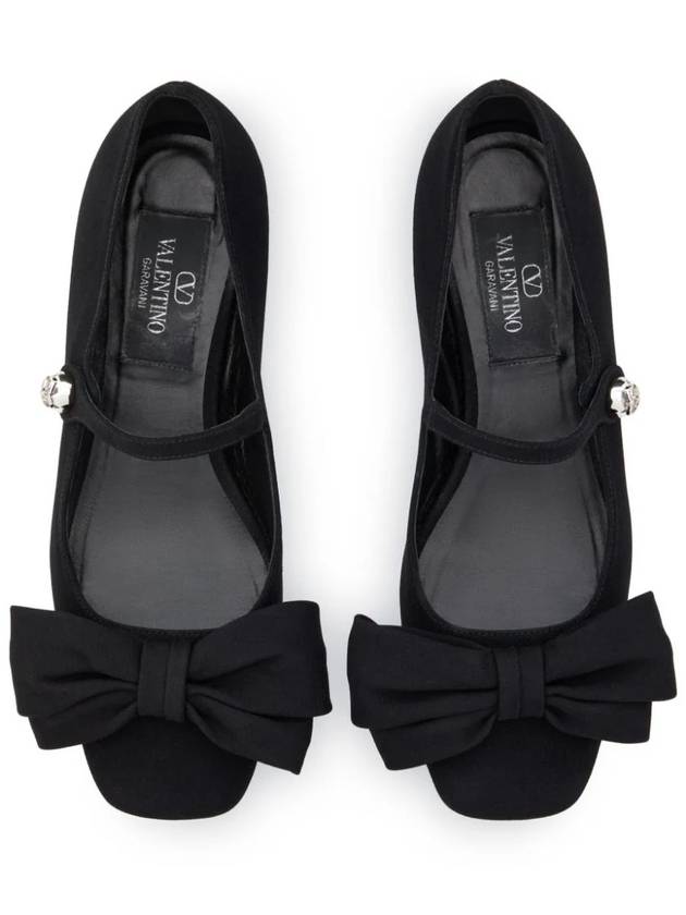 Valentino Garavani Flat shoes Black - VALENTINO - BALAAN 4