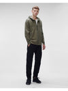 Lens Wappen Straight Pants Black - CP COMPANY - BALAAN 7