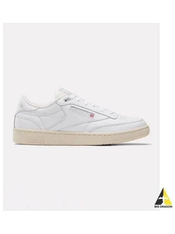 Club C 85 Vintage Retro White Silver ID9263 - REEBOK - BALAAN 1