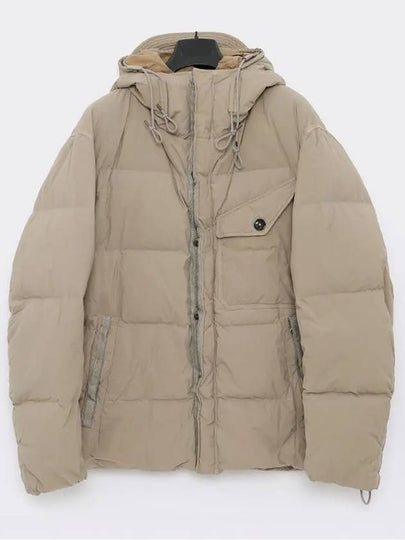 Survival Down Jacket Beige - TEN C - BALAAN 2