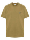 Bold Fox Head Patch Comfort Short Sleeve T-Shirt Khaki Green - MAISON KITSUNE - BALAAN 2