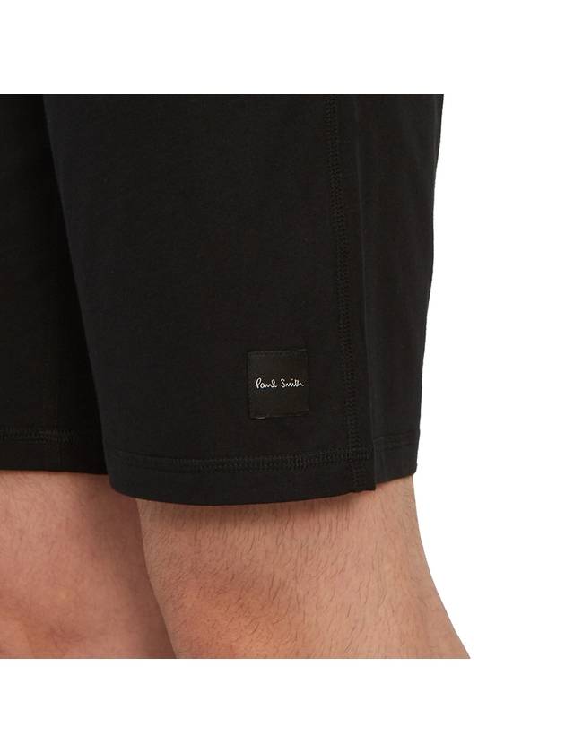 Jersey Cotton Lounge Shorts Black - PAUL SMITH - BALAAN 10