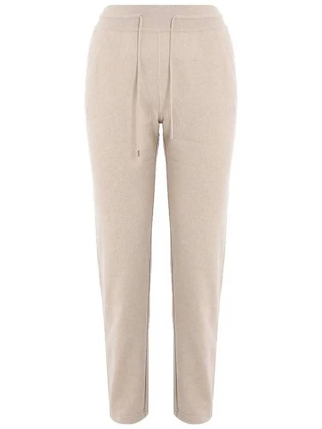 Merano Cashmere Track Pants Natural Melange - LORO PIANA - BALAAN 2