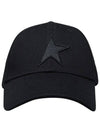 Star Papyrus Demos Ball Cap Black - GOLDEN GOOSE - BALAAN 3