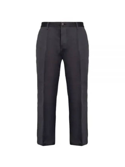 Tailored Straight Pants Black - AMI - BALAAN 2