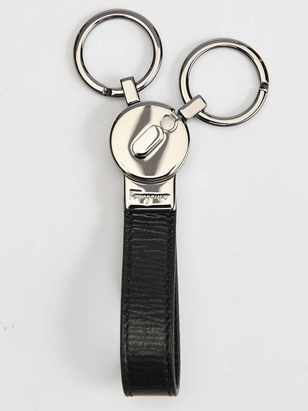 Ferragamo 588993 Revival Keyring Black 669847 - SALVATORE FERRAGAMO - BALAAN 1