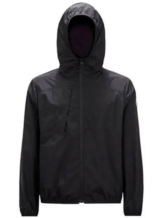 1A00121 5396L 999 HAADRIN Windbreaker Jacket Black Men s TJ 270595 - MONCLER - BALAAN 1